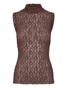 Civahiw Turtleneck Top InWear Brown