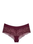 Body Make-Up Illusion Lace Shorty Triumph Burgundy