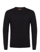 Essential Slim Fit Crew Jumper Superdry Black