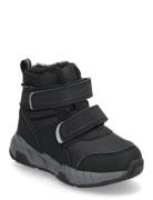 Boots W. Velcro, Wp Color Kids Black