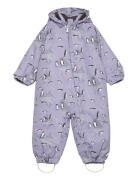 Coverall - Aop Color Kids Purple