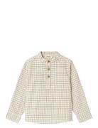 Nmmdamieno Ls Loose Shirt Lil Lil'Atelier Beige