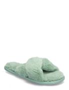 Lia Fake Fur Slipper Hunkemöller Green