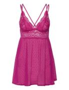 Bd Dot Mesh Lace Beatriz Hunkemöller Pink