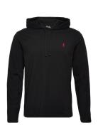 Jersey Hooded T-Shirt Polo Ralph Lauren Black