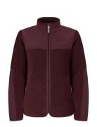 Phoebe Pile Jacket Röhnisch Burgundy