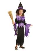 Maskeradräkt Barn Häxa Joker Purple