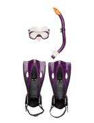 Cebu Jr. Diving Set - 3 Pcs. Cruz Purple