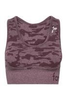 Camo Sports Bra Famme Red