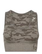 Camo Sports Bra Famme Green