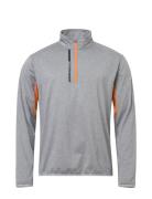 Mens Sherwood Halfzip Fleece Abacus Grey