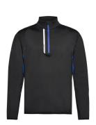 Mens Sherwood Halfzip Fleece Abacus Black