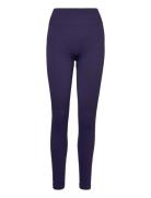 Seamless Soft Rib Tights Röhnisch Purple