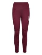 Terrex Multi Brushed Leggings Adidas Terrex Burgundy