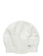 Plain Moulded Silic Cap Speedo White