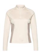 Running 1/4 Zip Reebok Performance Beige