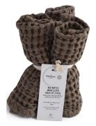 Big Waffle Wash Cloth The Organic Company Brown