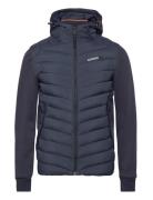 Hooded Storm Hybrid Padded Jkt Superdry Sport Navy