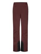 W Shred Pants Peak Performance Burgundy