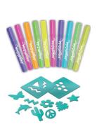 Airbrush Plush Refill Neon Kit X 10 Marks Airbrush Plush Patterned