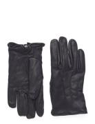 Leather Gloves Lindbergh Black