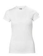 W Hh Tech T-Shirt Helly Hansen White