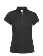 Macy Cap/S Polo Shirt Daily Sports Black