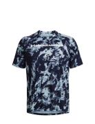 Ua Tech Abc Camo Ss Under Armour Blue