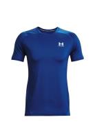 Ua Hg Armour Fitted Ss Under Armour Blue