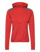 Rabot Active Mid Hood W Jacket Bergans Red