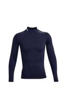 Ua Hg Armour Comp Mock Ls Under Armour Navy