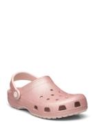 Classic Glitter Clog Crocs Pink