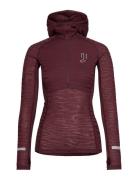 Advance Tech-Wool Hood Johaug Burgundy