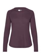 Hmlmt Vanja T-Shirt L/S Hummel Burgundy