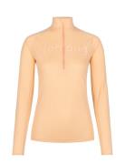 Rib Tech Half Zip Johaug Orange