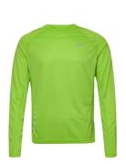 Men Core Running T-Shirt L/S Newline Green