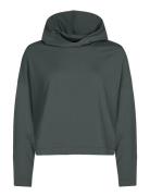 Soft Cropped Hoodie Röhnisch Green