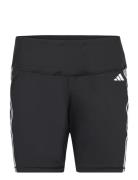 Adidas Train Essentials 3 Stripes High Waisted Short Tight Adidas Perf...