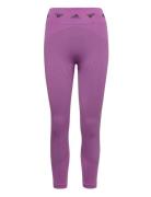 Aeroknit Training 7/8 Tights Adidas Performance Purple