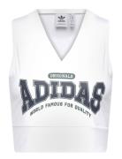 Adidas Originals Class Of 72 Crop Vest Adidas Originals White