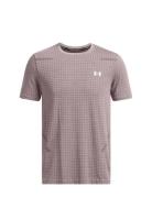 Vanish Seamless Grid Ss Under Armour Grey