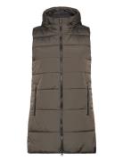 Eisbach Vest W Jack Wolfskin Brown