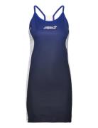 Racerback Sporty Dress Adidas Originals Blue