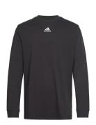 M Bl Puff Ls T Adidas Sportswear Black