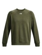 Ua Rival Fleece Crew Under Armour Khaki