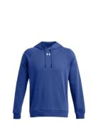 Ua Rival Fleece Hoodie Under Armour Blue