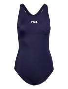 Saki Racer Back Swimsuit FILA Navy