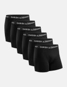 Men's Classic Trunks 6-Pack Danish Endurance Black