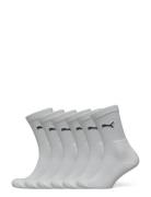 Puma Unisex Crew Sock 6P Ecom PUMA White