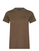 W Gale Logo Tee Sail Racing Khaki